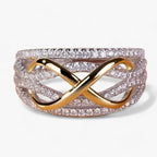 Uitgesproken statement ring met modern profiel