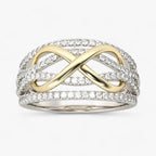 Uitgesproken statement ring met modern profiel