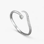 Slangenarmband in zilverkleur