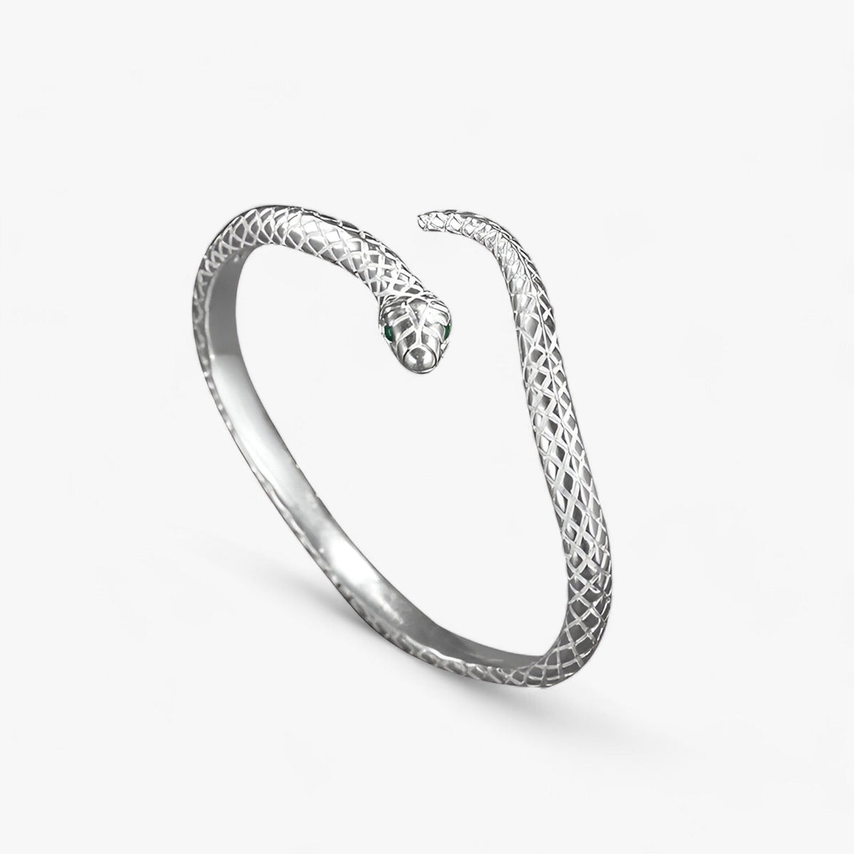 Slangenarmband in zilverkleur