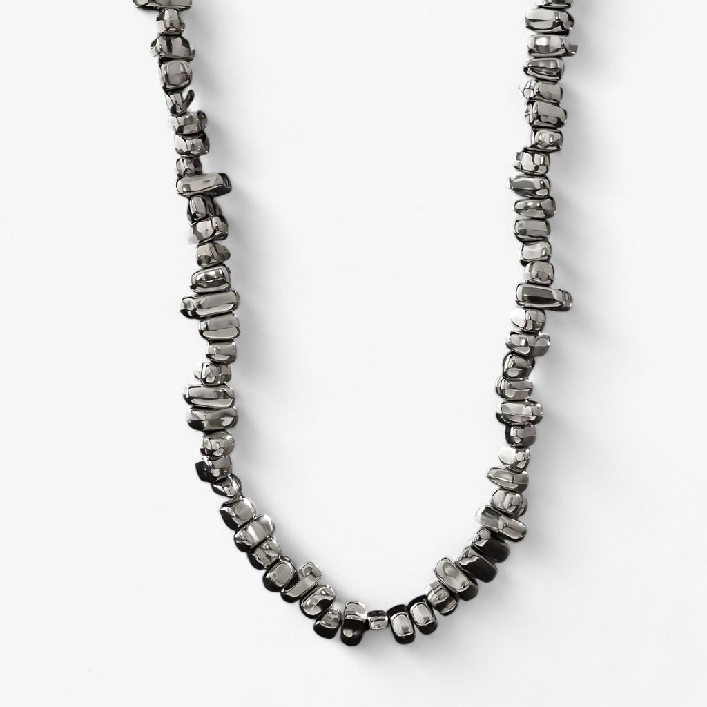 Choker met onregelmatige kralen