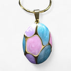 Ketting met bedelhanger in goudkleurig roestvrij staal