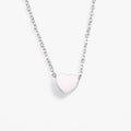 Minimalistische hartketting, sleutelbeenlengte