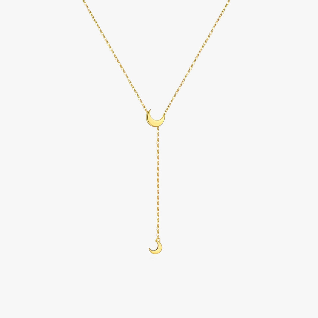 Verstelbare ketting met harthanger, goudkleurig