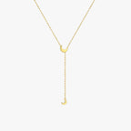 Verstelbare ketting met harthanger, goudkleurig