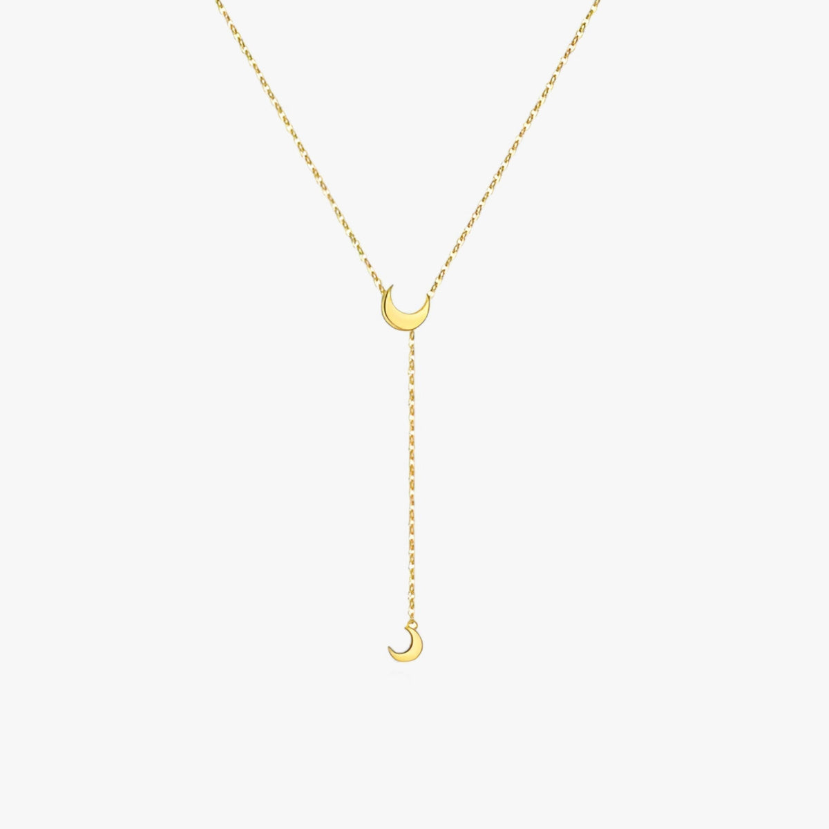 Verstelbare ketting met harthanger, goudkleurig