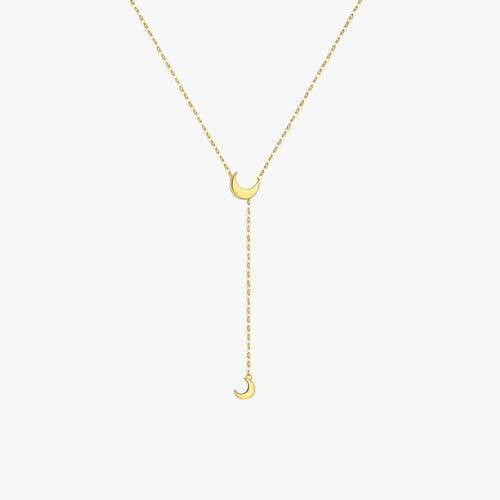 Verstelbare ketting met harthanger, goudkleurig