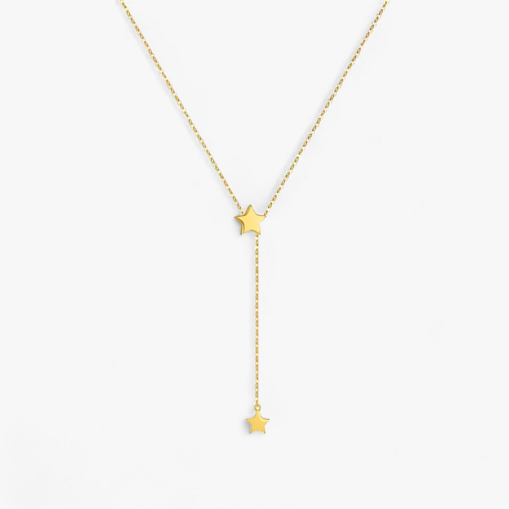 Verstelbare ketting met harthanger, goudkleurig