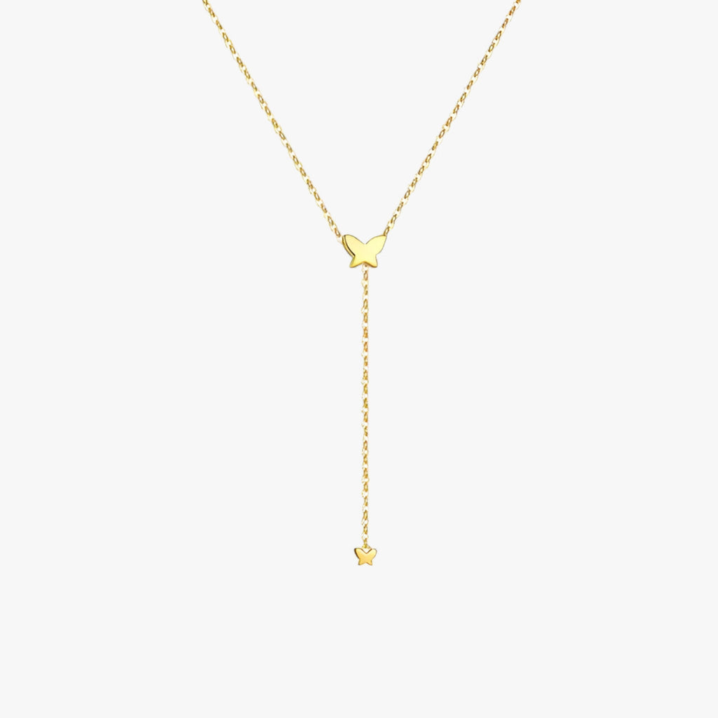 Verstelbare ketting met harthanger, goudkleurig