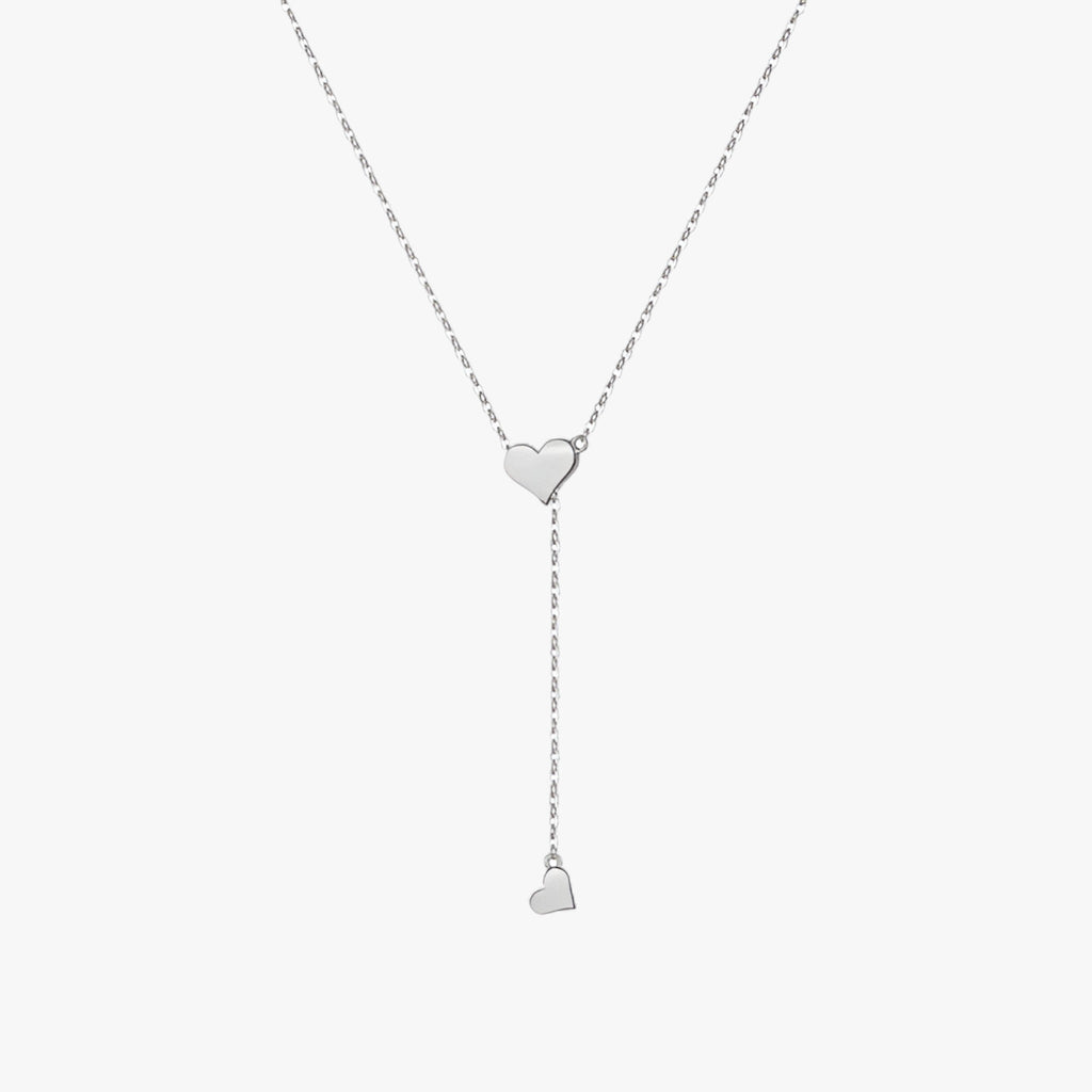 Verstelbare ketting met harthanger, goudkleurig