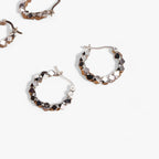 Minimalistische creolen van sterling zilver
