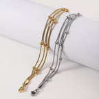 Beaded Snake Chain Bracelet