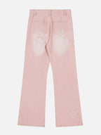 Loose fit jeans met ontspannen rechte pijp en zacht denim
