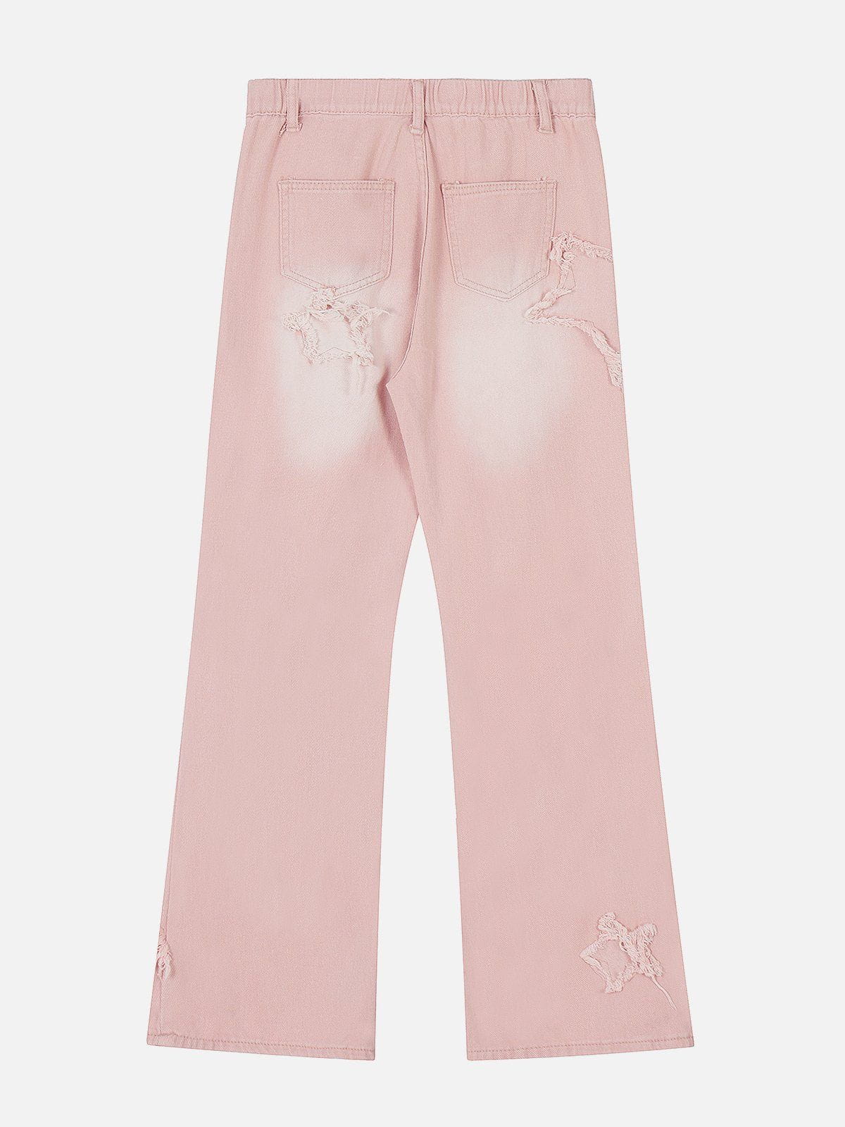 Loose fit jeans met ontspannen rechte pijp en zacht denim