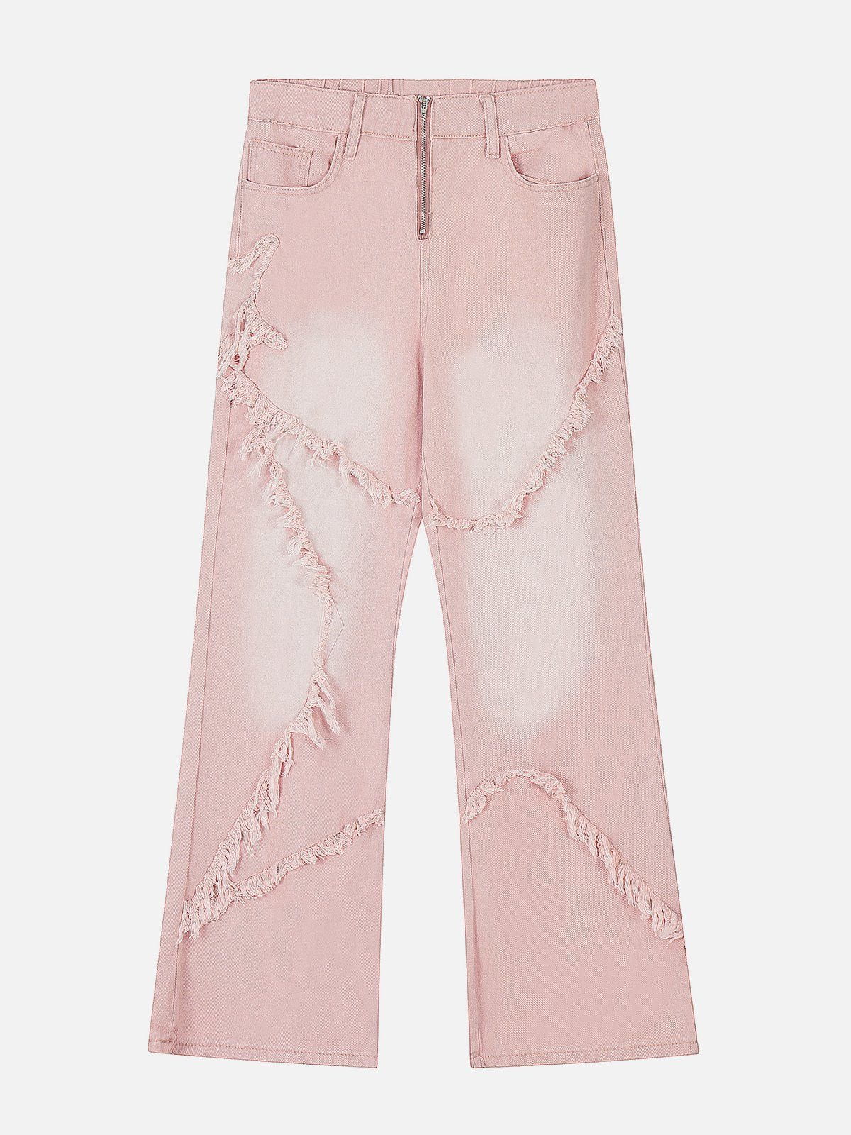 Loose fit jeans met ontspannen rechte pijp en zacht denim