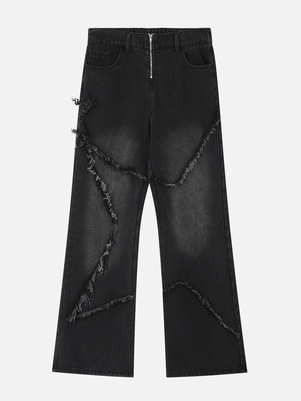 Loose fit jeans met ontspannen rechte pijp en zacht denim