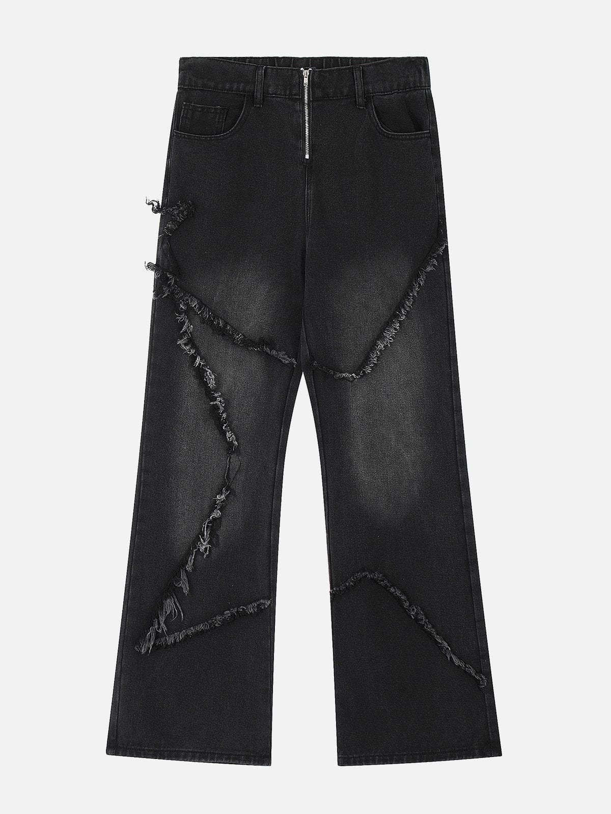 Loose fit jeans met ontspannen rechte pijp en zacht denim