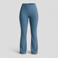 Bootcut sportbroek met hoge taille en zakken aan de voorkant
