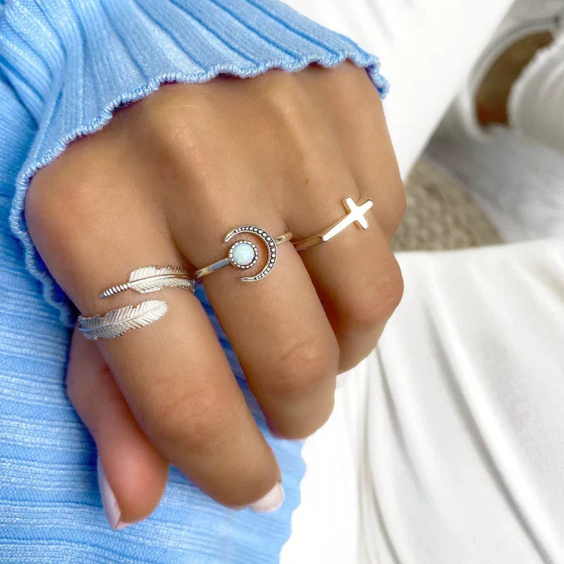 Adjustable Fern Ring