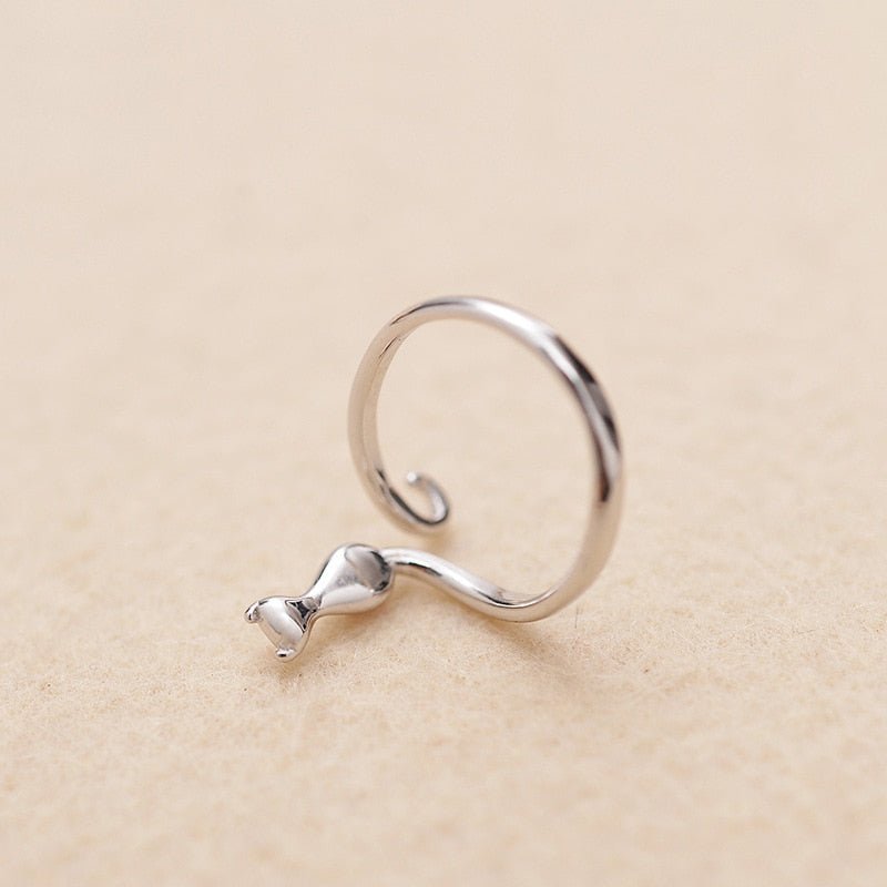Stainless Steel Cat Ring