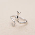 Stainless Steel Cat Ring