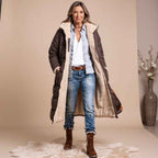 Reversible Winter Coat with Two Looks in One Warm Layer