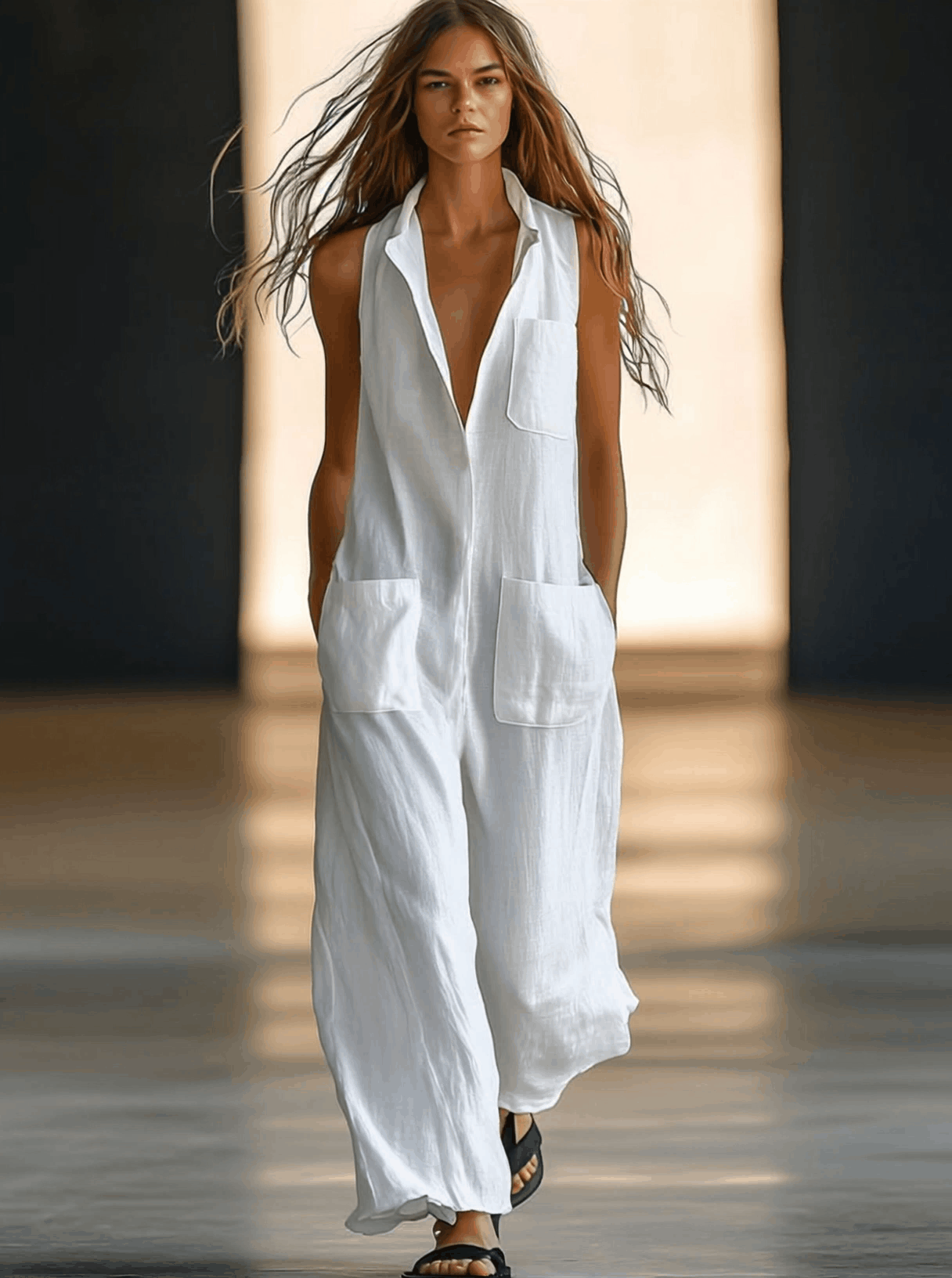 Tempest Sleeveless Jumpsuit