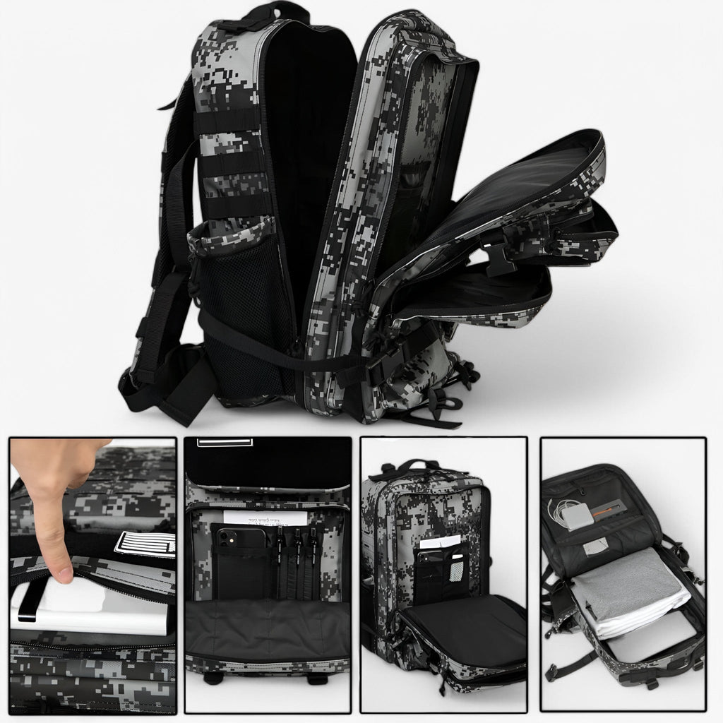 Durable Waterproof 45L Tactical Hiking Backpack