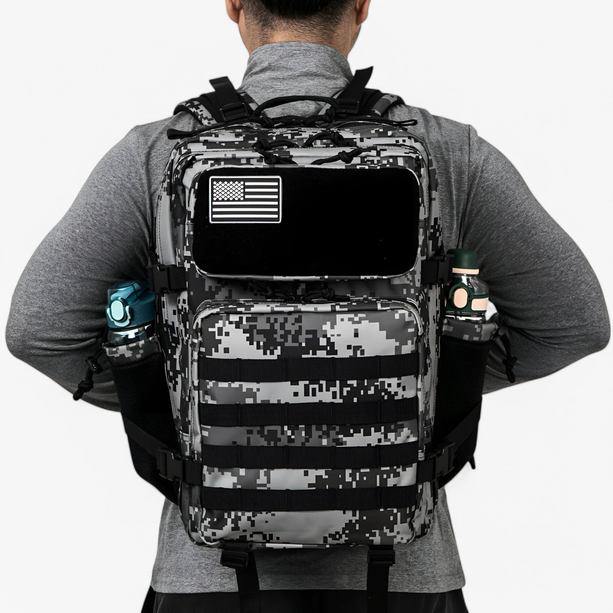 Durable Waterproof 45L Tactical Hiking Backpack