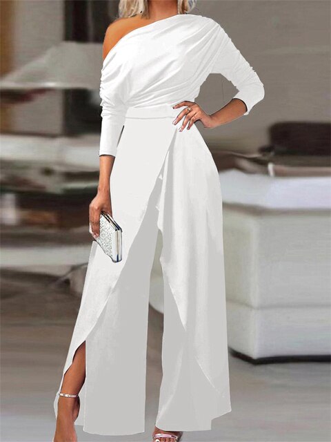 Valentina Off-the-shoulder Jumpsuit