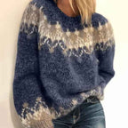 Soft Layered Knit Cardigan with Ribbed Cuffs and Texture