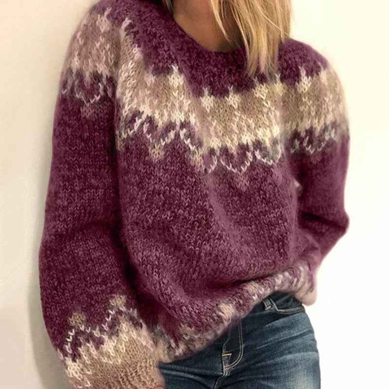 Soft Layered Knit Cardigan with Ribbed Cuffs and Texture