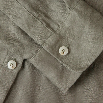 Verity Women's Cropped Oversized Long Sleeve Button-Down