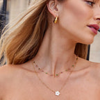Ketting met bloesembloem