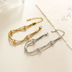 Beaded Snake Chain Bracelet