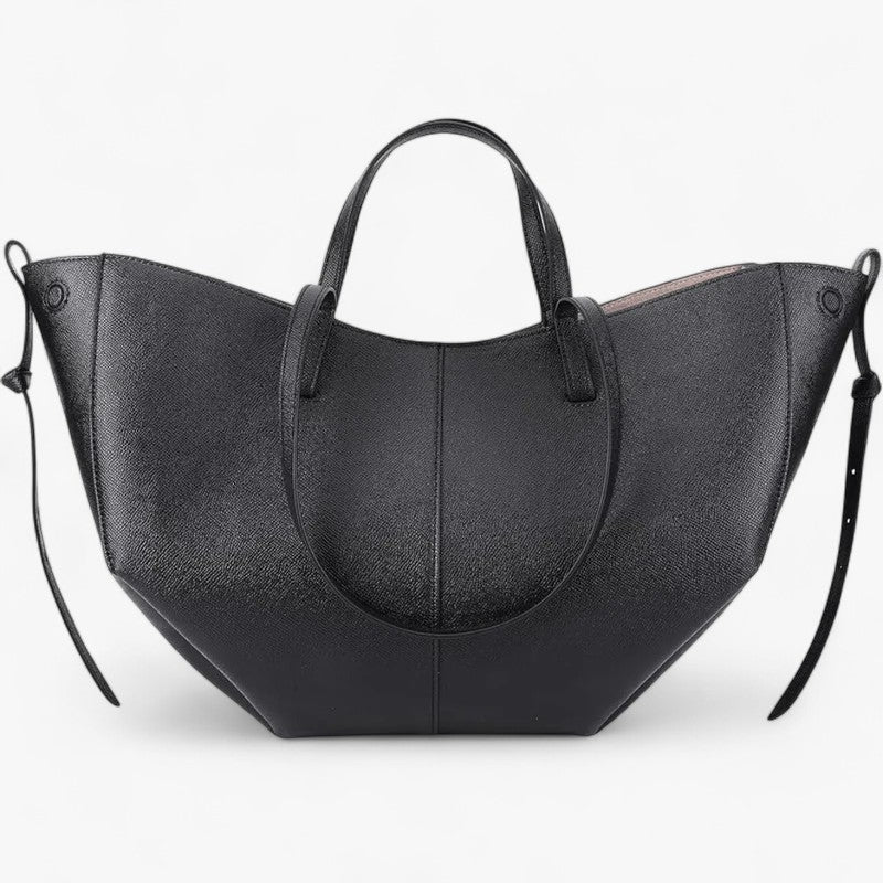 Sophisticated Timeless Leather Shoulder Bag for Busy Days